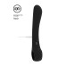 VIVE - Ombra - Fleksibel vibrator - Sort