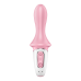 Satisfyer - Pump Booty 5+ Connect App - Oppblåsbar Analvibrator Rosa