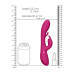VIVE - Tama  - Rabbitvibrator med ekstra G-punkt stimulering og vibrasjon  - Rosa