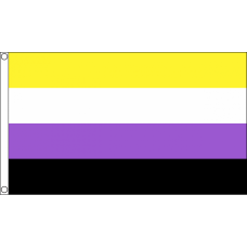 Non-Binary Pride Flagg 90cm x 150cm