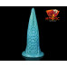 Mythic Dildos - The Deep One - Fantasi Dildo - Blå/Grønn