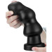LoveToy - King Size Vibrating Anal Rigger  7,8" / 19,8 cm - sort 