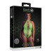 OUCH! - Glow in the dark - High-Cut body - Grønn XL/4XL siste sjangse!