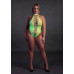 OUCH! - Glow in the dark - High-Cut body - Grønn XL/4XL siste sjangse!