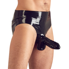 LateX - Truse med Penis Sleeve