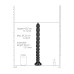 Ouch! Stacked Anal Snake - Dybdetrener Dildo - 40 cm - Sort Ouch! Stacked Anal Snake - Dybdetrener Dildo - 40 cm - Sort
