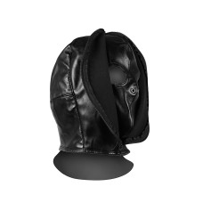 OUCH! - Xtreme - Zip-Up Bondage Maske - Sort