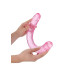 Realrock – Crystal Clear – Realistisk Dobbeldildo – Rosa - 45 cm Realrock – Crystal Clear – Realistisk Dobbeldildo – Rosa - 45 cm