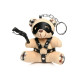 XR BRANDS - BDSM Teddy Keychain - Nøkkelring Bamse med maske og pisk XR BRANDS - BDSM Teddy Keychain - Nøkkelring Bamse med maske og pisk