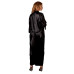 Cottelli - Klassisk Sort Kimono - Lang 