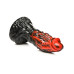 Creature Cocks - Vulcan - Silikon Dildo - Sort/Rød Creature Cocks - Vulcan - Silikon Dildo - Sort/Rød
