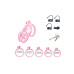 Rimba P-Cage - P-Cage PC02 - kyskhetsbur - Small - Rosa Rimba P-Cage - P-Cage PC02 - kyskhetsbur - Small - Rosa