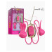 Intoyou - Tickly - Vibrerende brystklyper med kjede og app - Rosa 