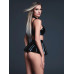 Allure - Naughty Nights - Latex-look bh og skjørt
