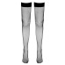 Cottelli Legwear - Nettingstrømper Hold-up - Sort