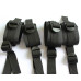 BQS - Enkelt bondage sett til seng med cuffs BQS - Enkelt bondage sett til seng med cuffs