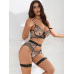 Gnist Undertøy - Elegant Undertøysett 3 delt - nude og sort Gnist Undertøy - Elegant Undertøysett 3 delt - nude og sort