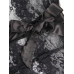 Gnist -  Luksuriøs Kimono - Blonder - Sort