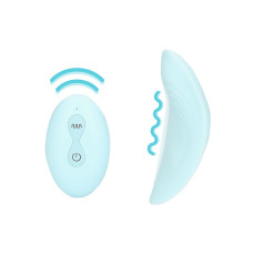 Loveline - Trusevibrator med fjernkontroll - Blå