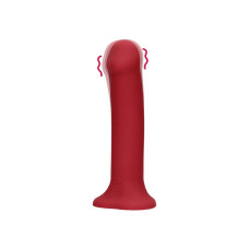 Loveline - Vibrator med base - Large -  Rød