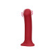 Loveline - Vibrator med base - Large - Rød Loveline - Vibrator med base - Large - Rød