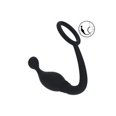 Levelz - 2 - Penisring med prostatastimulator - Large