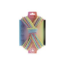 Ouch! Bondagetau - 10 meter - 6mm - Pastell regnbue
