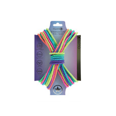 Ouch! Bondagetau - 10 meter - 6mm - Multicolor 2 Sterke farger