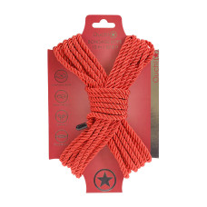 Ouch! Bondagetau - 10 meter - 6mm - Rød