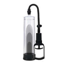 Pumped - Basic pump 2 - Penispumpe med håndgrep - Blank