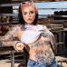 Kiiro - Masturbator - Leigh Raven - Munn splittet tunge