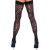 Cottelli Legwear - Limited Edition - Hold Up Strømper Med Leopardmønster Cottelli Legwear - Limited Edition - Hold Up Strømper Med Leopardmønster