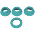 You2Toys - 3 in 1 Cock & Ball Ring Sett med Bumperfunksjon - Turkis You2Toys - 3 in 1 Cock & Ball Ring Sett med Bumperfunksjon - Turkis