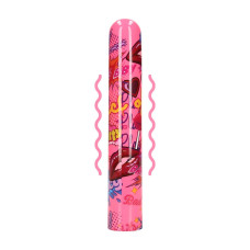 Kaotix - Oppladbar Vibrator - Pop-Art Design - Rosa Kaotix - Oppladbar Vibrator - Pop-Art Design - Rosa