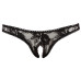 Cottelli Collection - Rio - Truse med Fransk Åpning - Sort