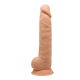 Silexd - Silikon Dildo med Pung - Model 1 - 10" Silexd - Silikon Dildo med Pung - Model 1 - 10"