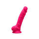 Silexd - Silikon Dildo med Pung - Model 1 - 7" - Rosa Silexd - Silikon Dildo med Pung - Model 1 - 7" - Rosa
